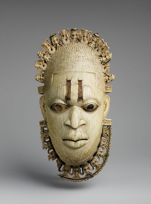 A Benin Ivory Mask, 16th Century, Nigeria.