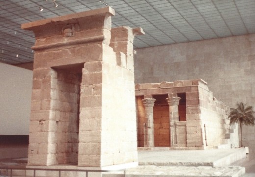 The Temple of Dendur, December 1983.