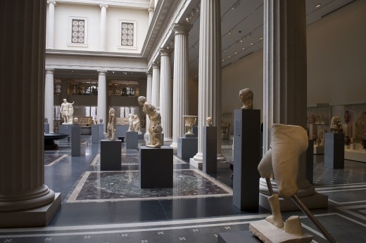The Greek and Roman Gallery.