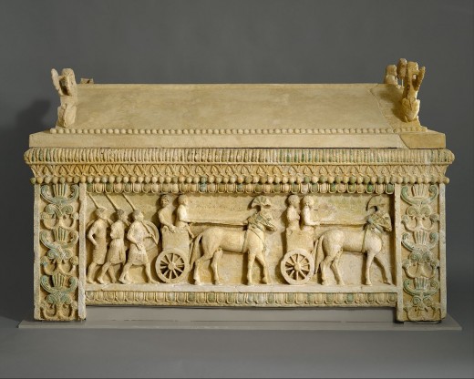 The Amathus Sarcophagus, from Amathus, Cyprus.