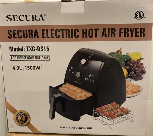 Secura Electric Hot Air Fyer