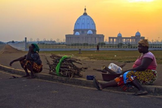 Basilica of Our Lady of Peace of Yamoussoukro, Ivory Coast