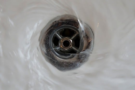 Slow Drain Tub