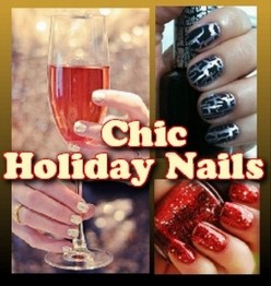 Chic Nails for the Holidays - Halloween, Christmas, New Year's Eve
