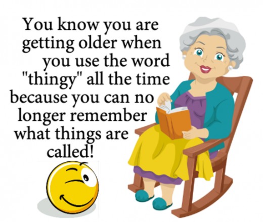 You know you're getting older when...