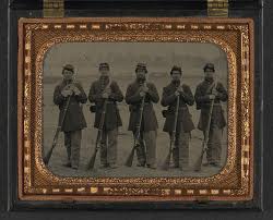 Five members of the 6th Regiment, Massachusetts Militia