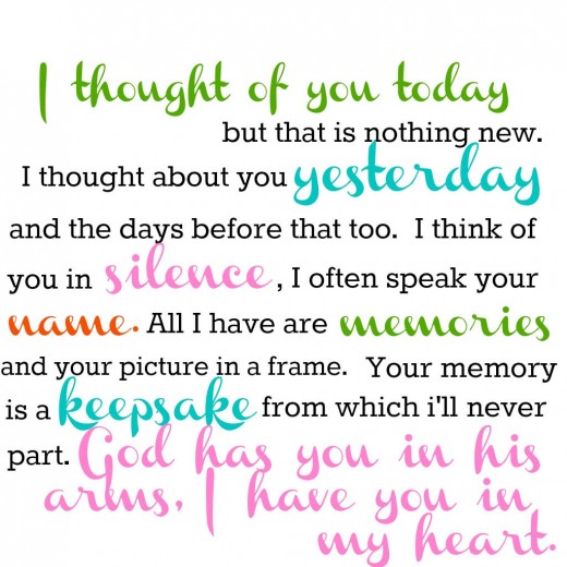 I have you in my heart