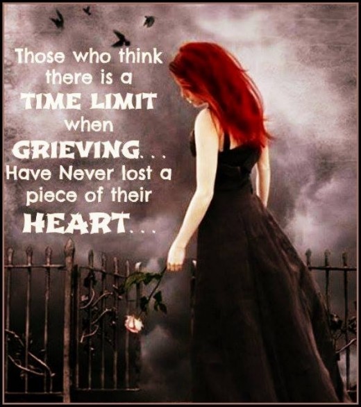 There is no time limit to grief