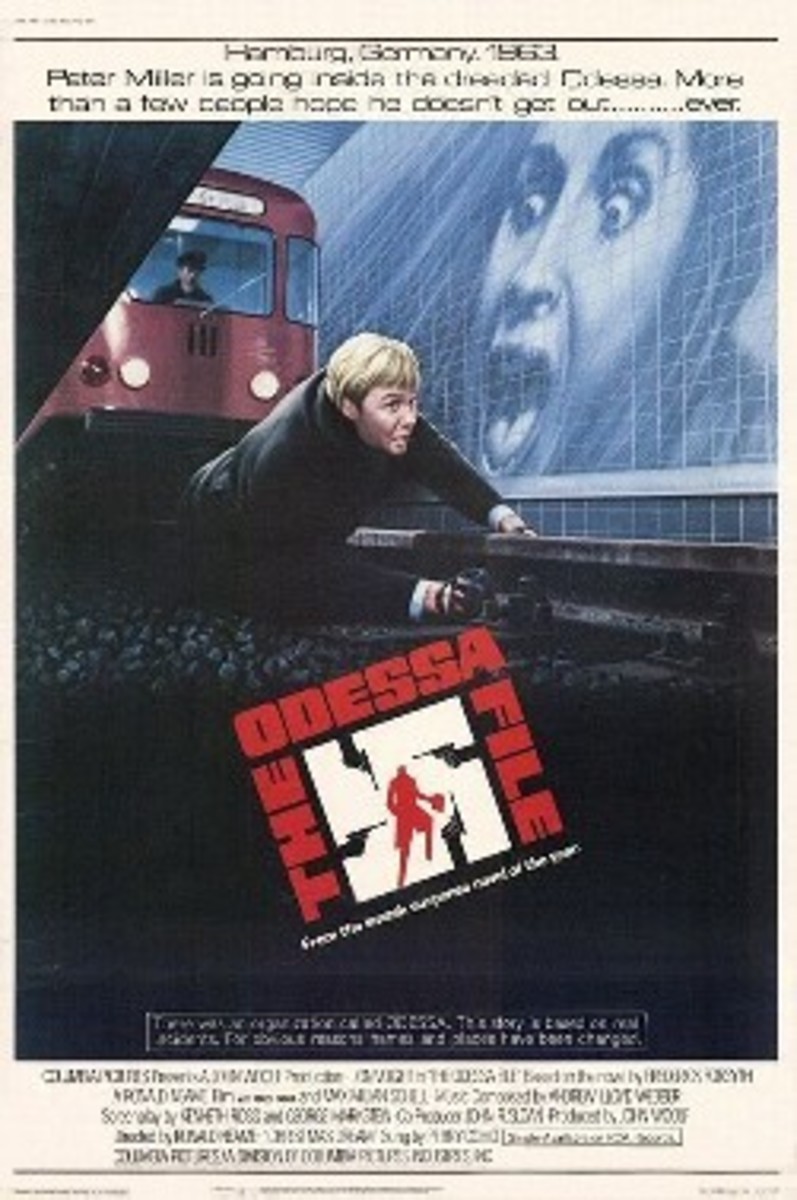 The Odessa File theatrical release poster.