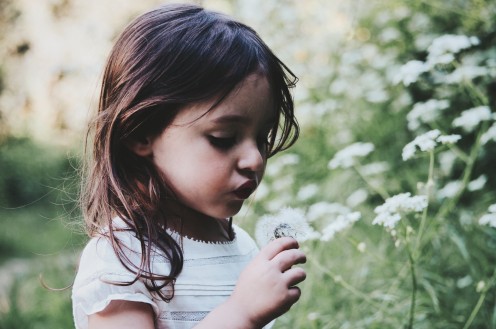 A child and its internal nature a reflection of the inborn human innocence.