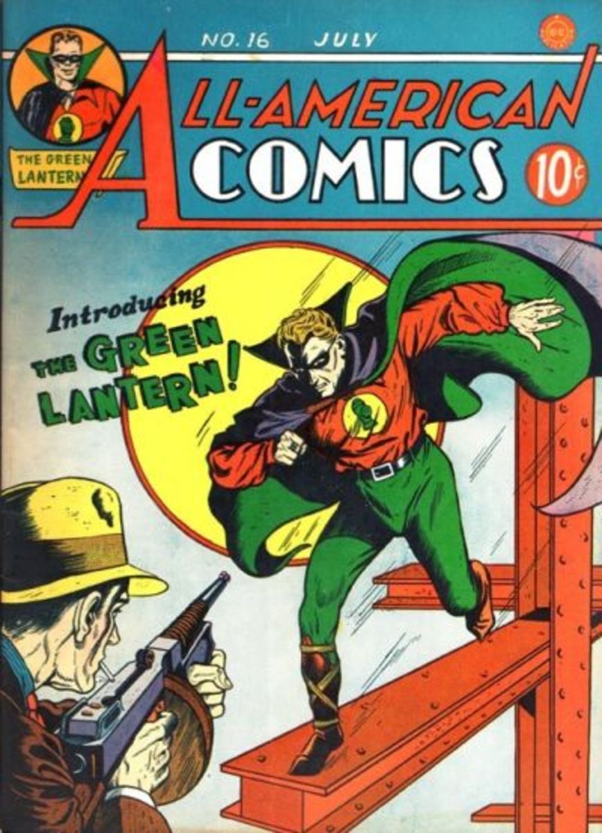 All-American Comics #16 - 1st Alan Scott, Golden Age Green Lantern