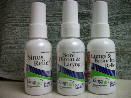King Bio Homeopathic Remedies for Sinus Relief, Sore Throat, and Laryngitis