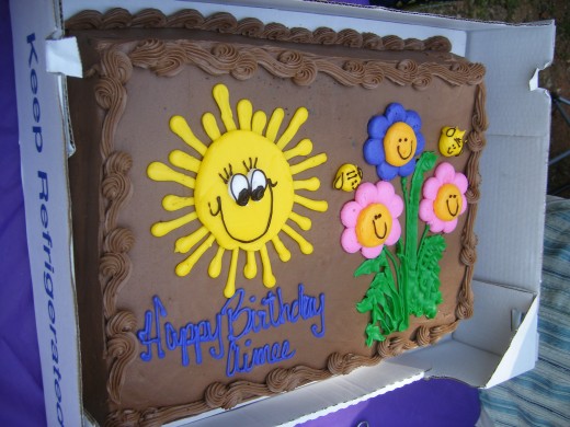 Bake them a cake or something.
