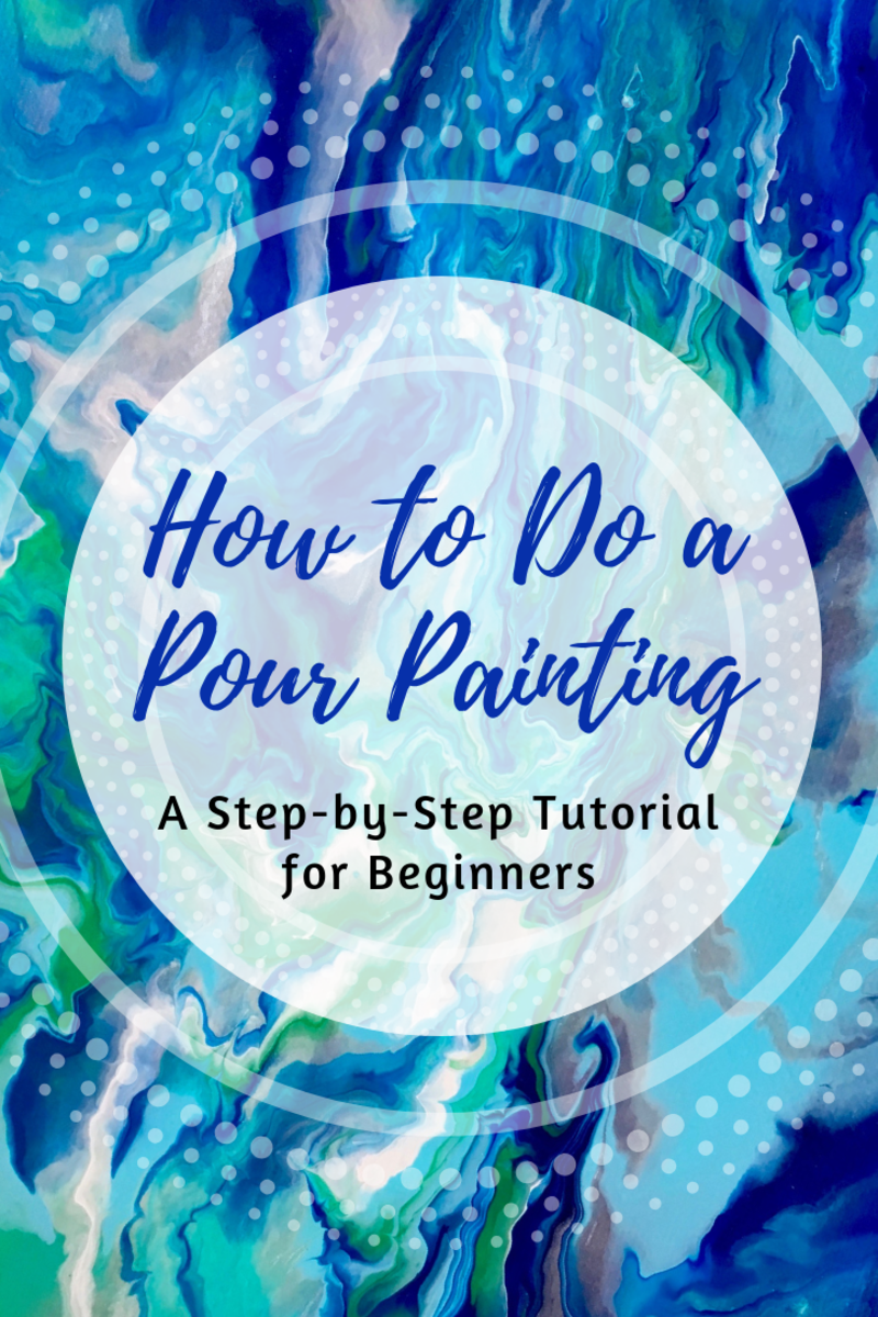 Geode Pour Painting Tutorial