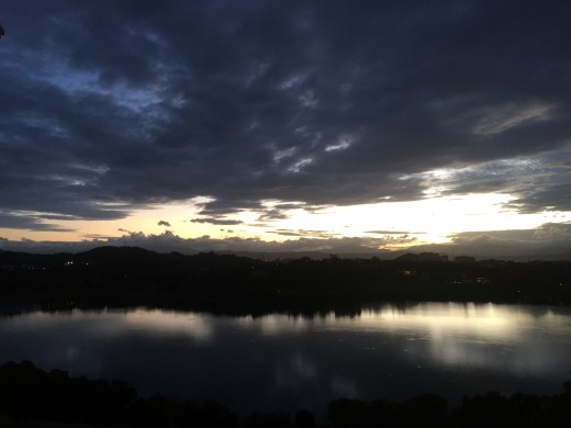 This photo was taken in 2015 and yes I was amazed because this was my early morning view.