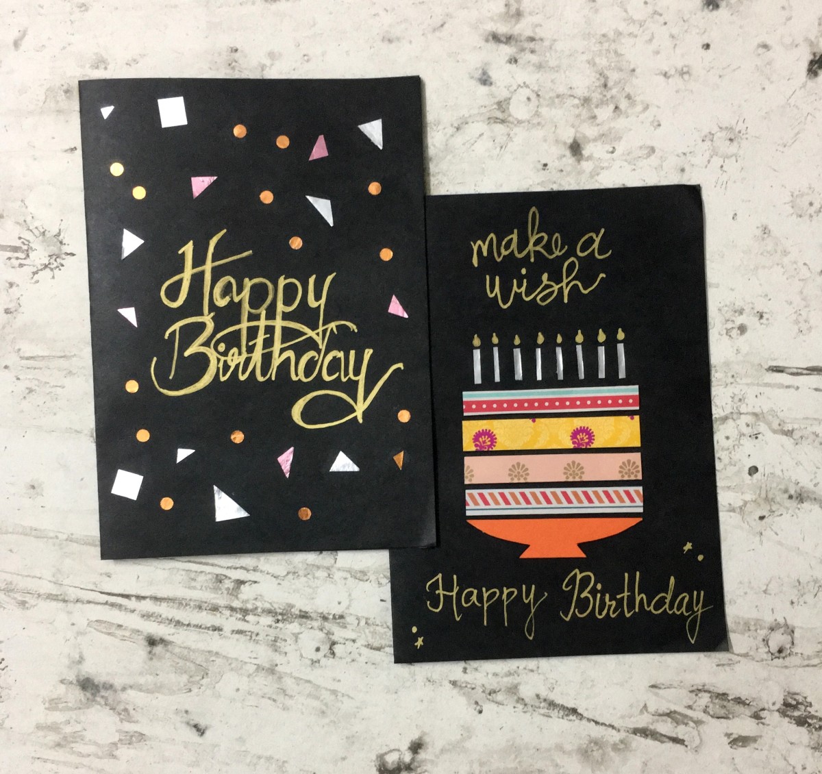 Super Easy 10-Minute DIY Birthday Greeting Cards | Holidappy