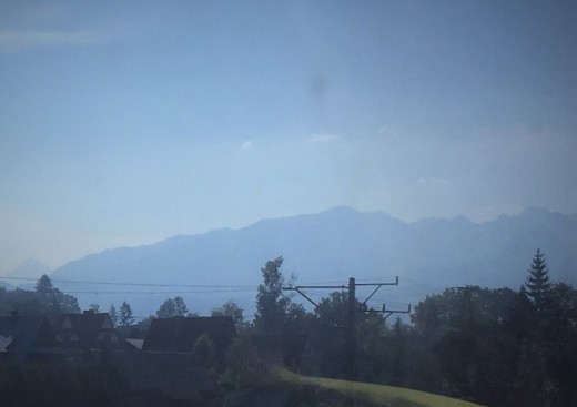 On the way to the Tatra Mountains