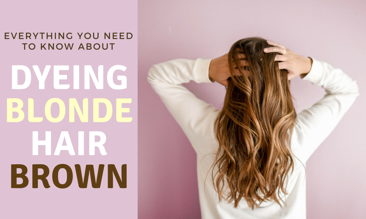 How To Dye Blonde Hair Brown Bellatory