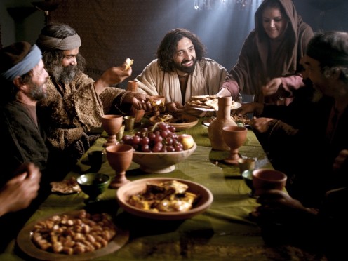 Jesus shook the Pharisees up by eating with sinners.