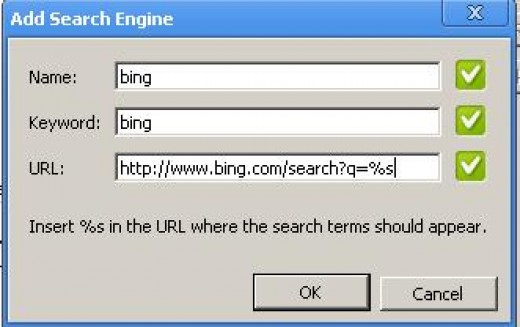 Bing url