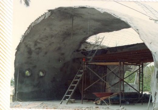 Thin shell concrete structures
