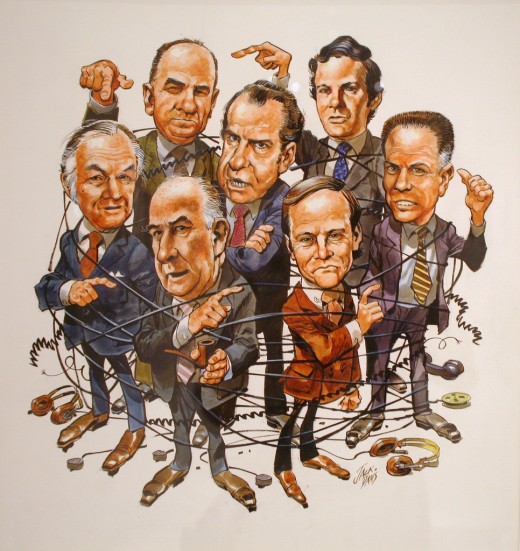 Richard Nixon, Time cover April 30, 1973, "The Watergate Scandal