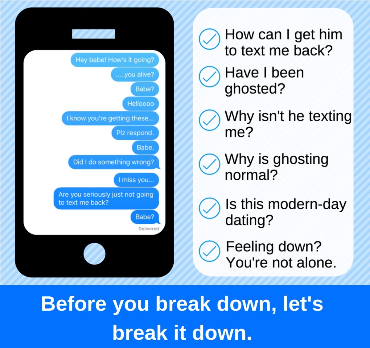 should you text a girl your dating everyday