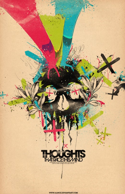 Thoughts: That Race This Mind by Drew Rios aka aanoi Deviant Art.com 