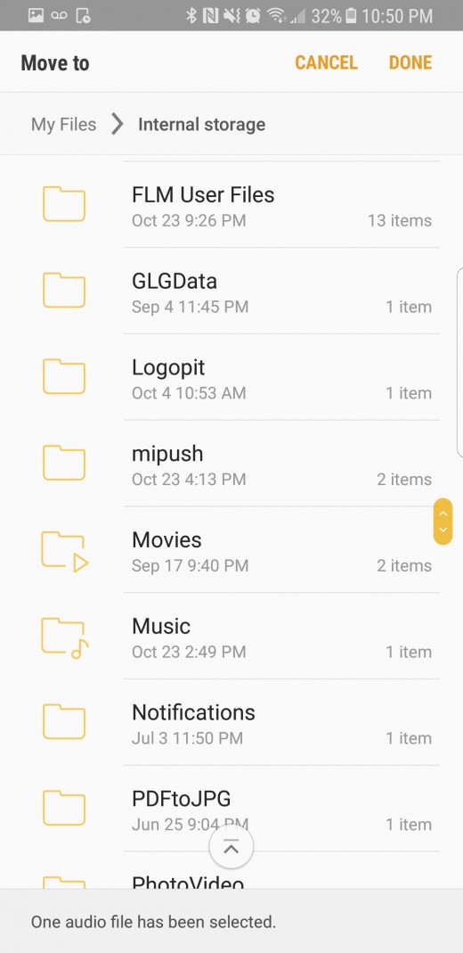 Select "FLM User Files."