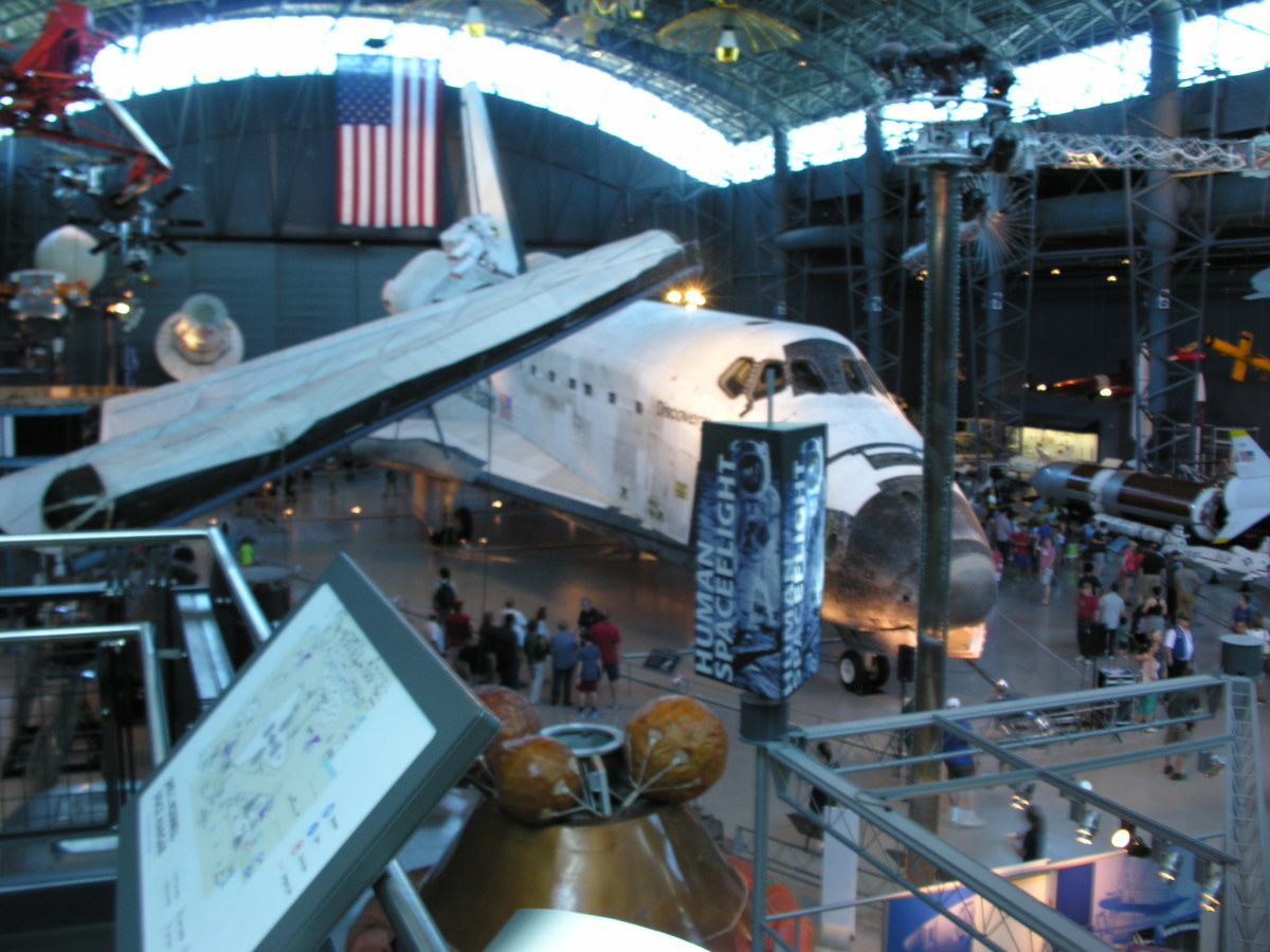 The Space Shuttle Discovery at the Udvar-Hazy Center, Dulles, VA