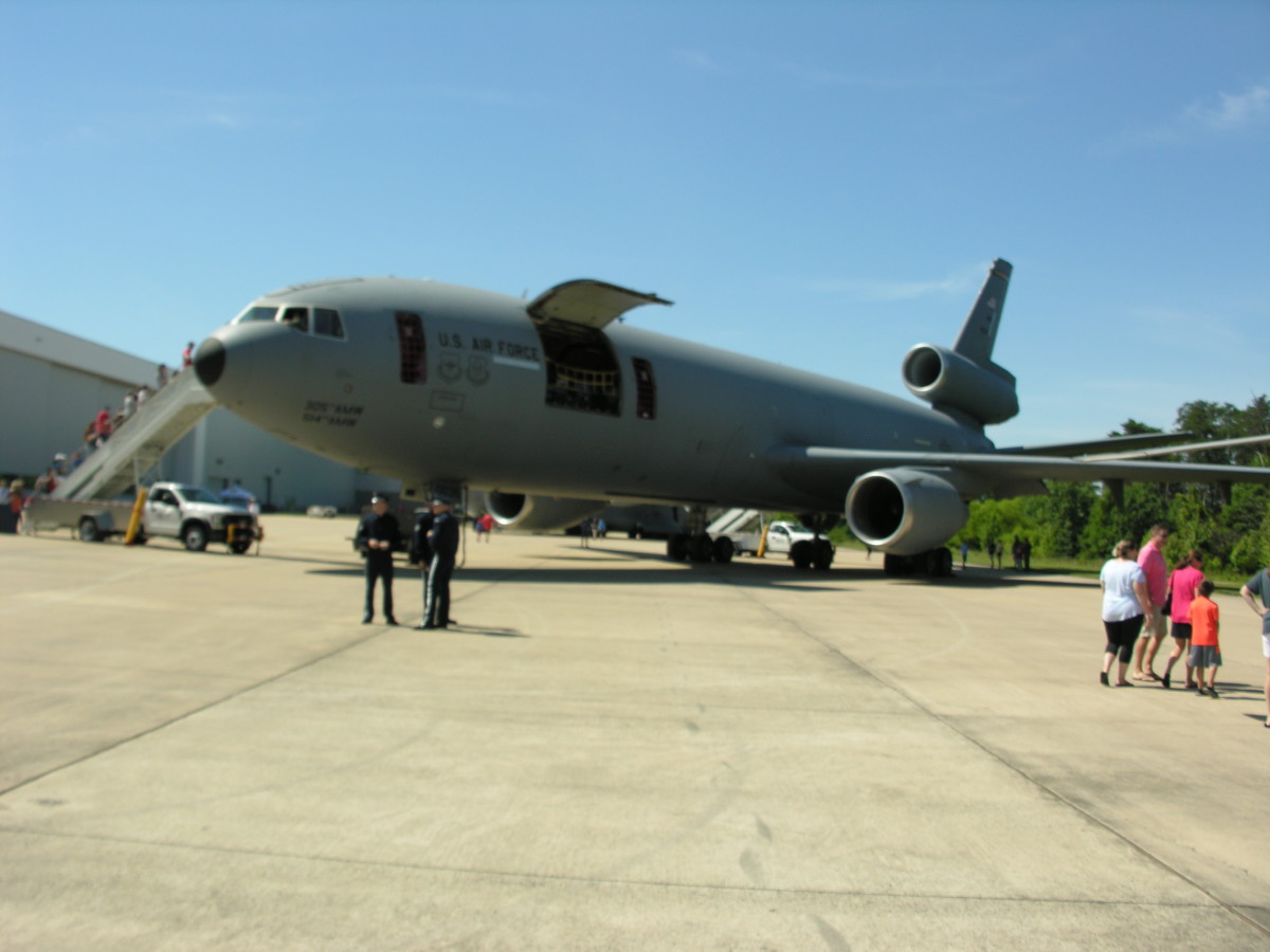 A USAF KC-10 at the Udvar-Hazy Center's Family Day, June 2018.