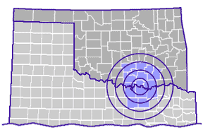 10 counties in Oklahoma and 3 counties in Texas make up the Texoma Region.