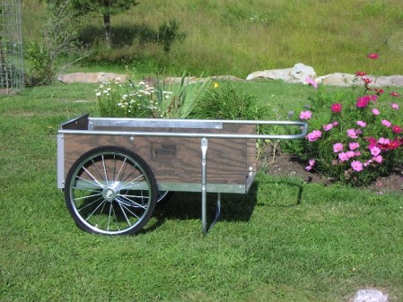 A Classic Garden Cart