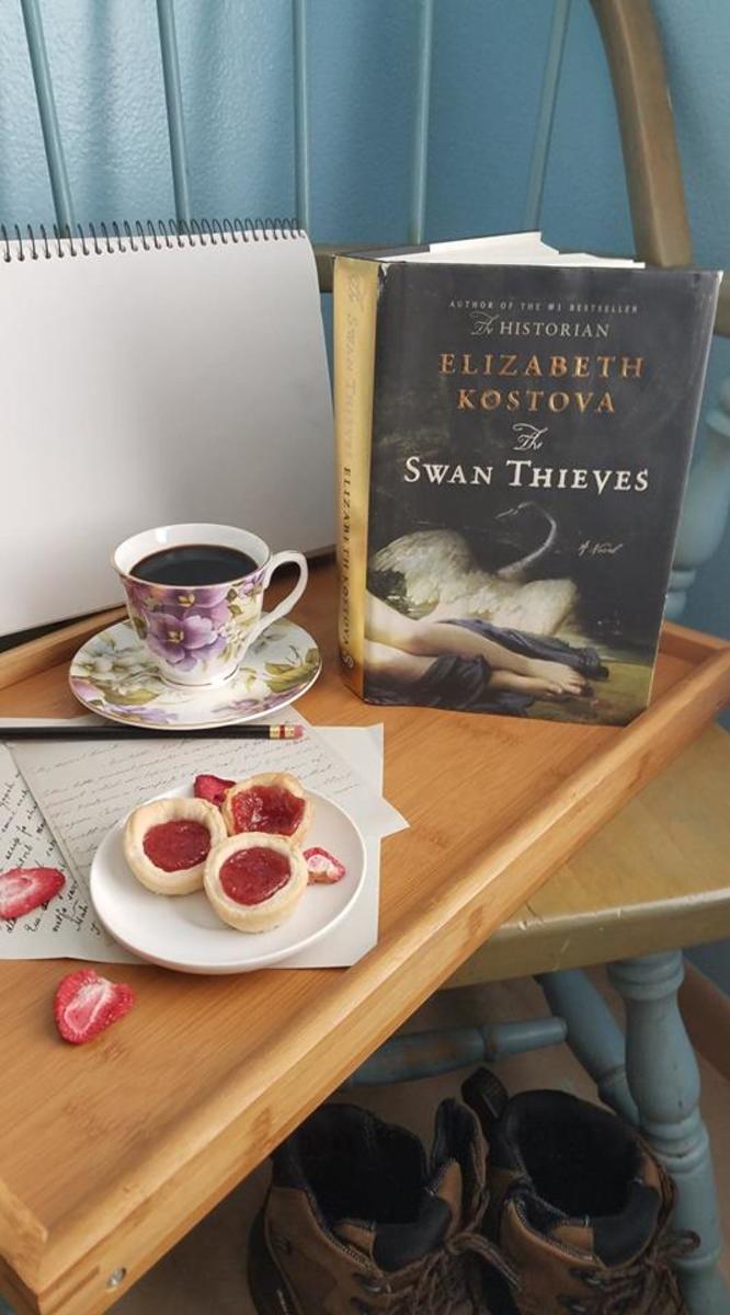 The Swan Thieves Book Discussion and Strawberry Pie Bites Recipe