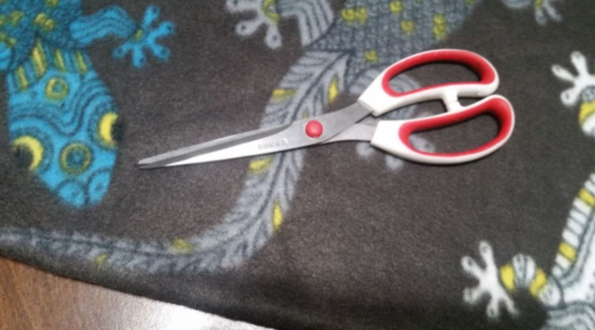 Make sure you use sharp scissors