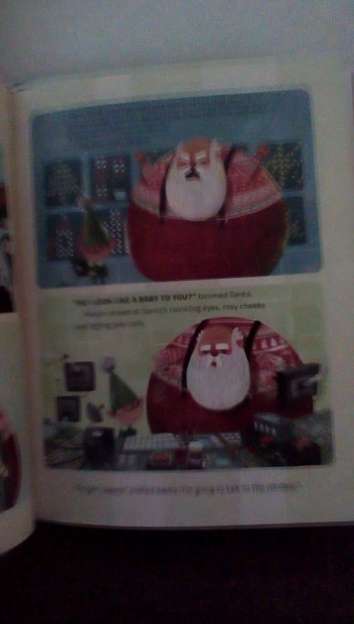 Santa decides he does not believe in Harold 