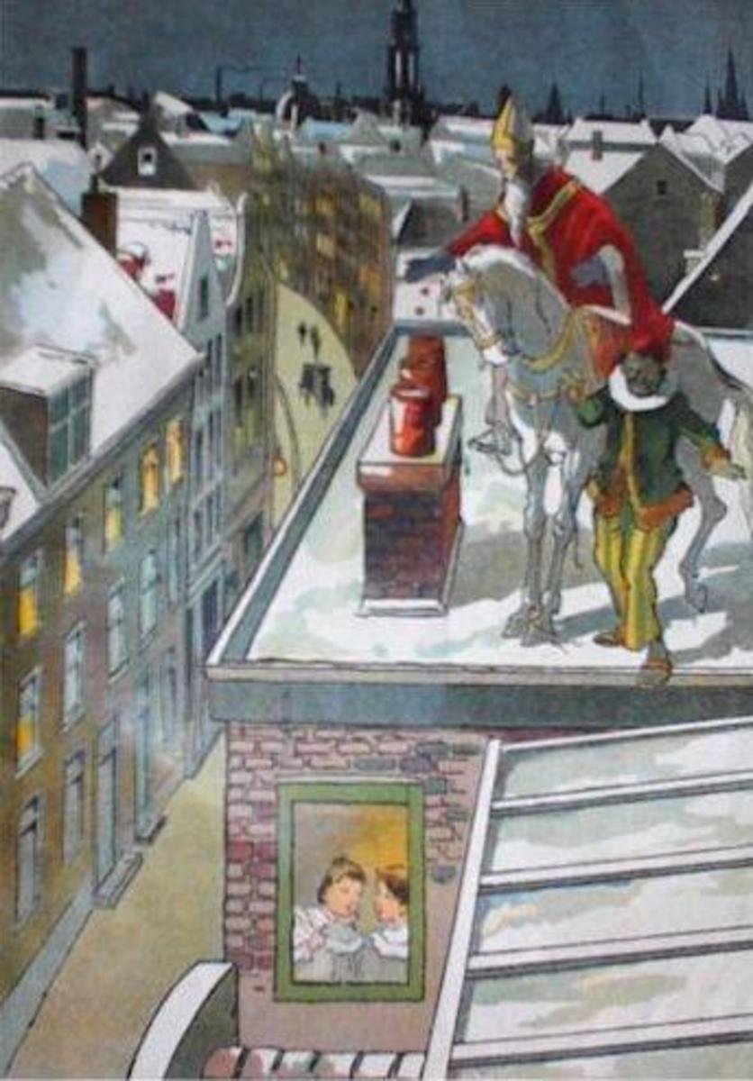 Image result for st nicholas drop down chimney