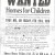Flyer for the orphan train, soliciting adoptive families