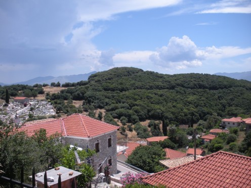 These are some homes in a little village in Greece.  This is home to some wonderful people that have had quite a history there. 