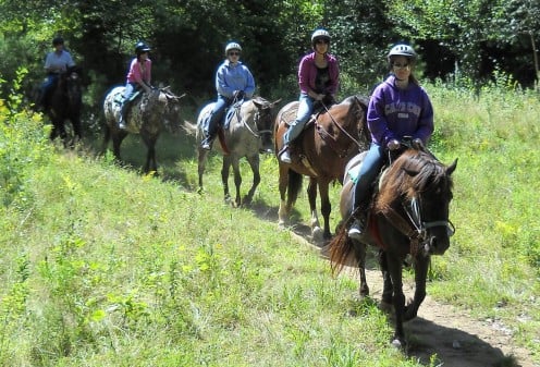 Trail Ride Season Got Underway