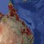 Map of current Queensland Fires.  Queensland, beautiful one day, on fire the next.