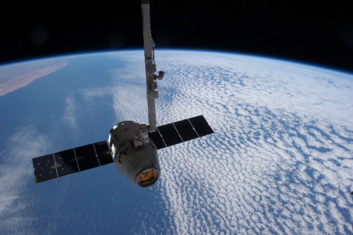 SpaceX satellite orbit