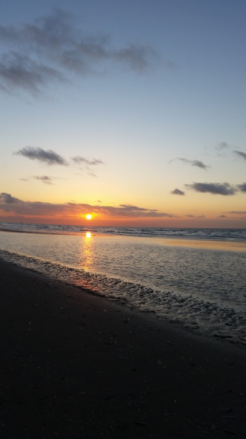 Sunset at Bray-Dunes