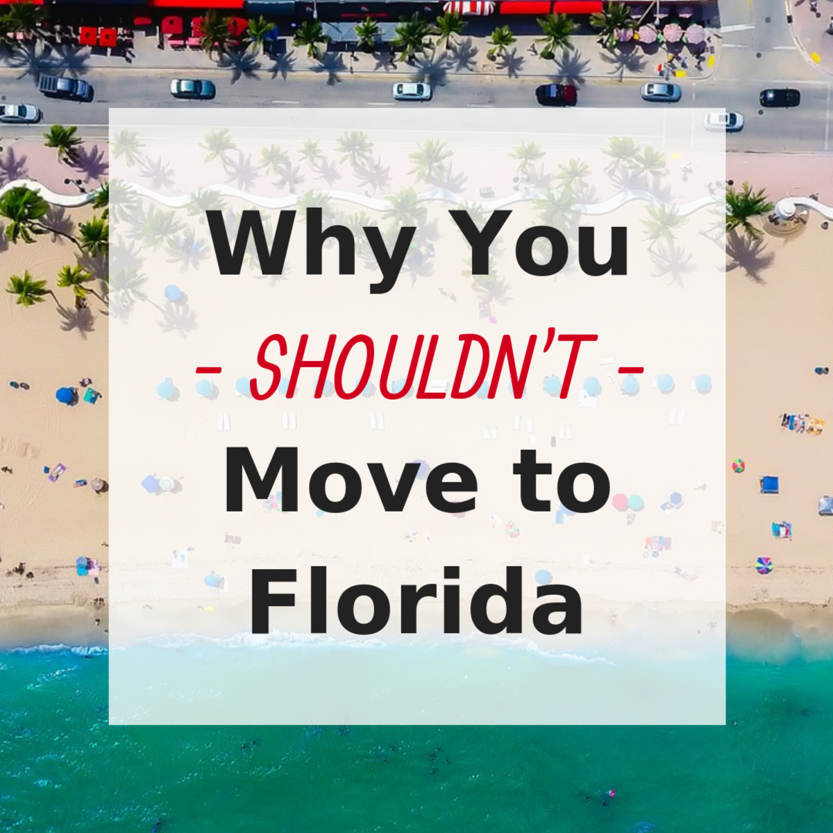 why no travel to florida