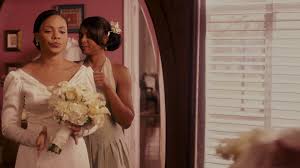 In The Family That Preys the movie, Andrea does not like the wedding dress that has been given to her to wear