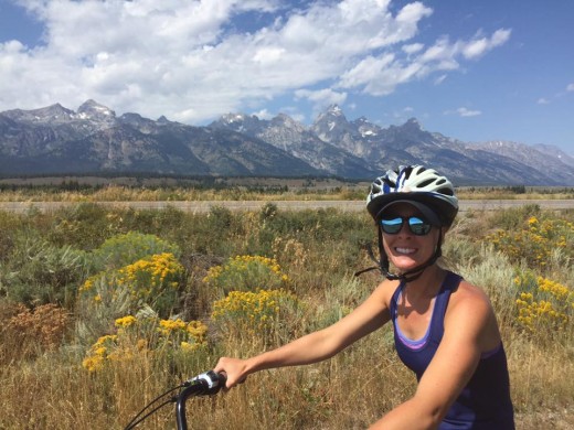 Riding bikes from Jenny Lake to Jackson Hole was a perfect adventure.