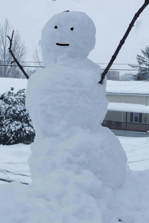 If I ever stop making snowmen, you'll know I am spiritually dead.