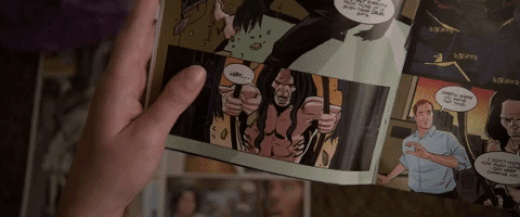 How comics are an exaggerated retelling of a special and true tale that happened for real. How they connect back to the real world