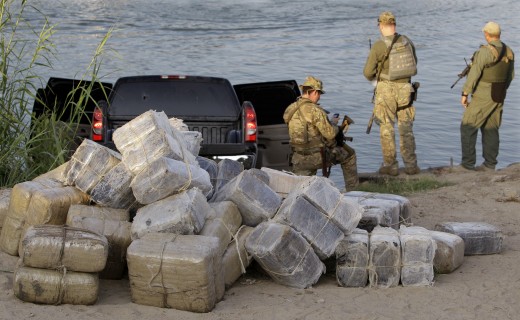 Drugs found on Mexico Border