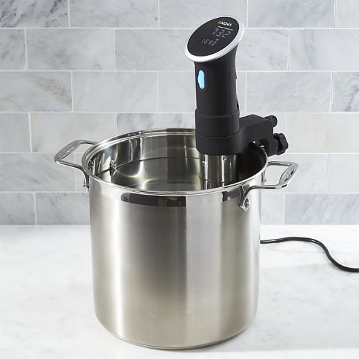 Sous Vide technique provides temperature control as well as increases tenderness